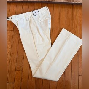 NWT White House Black Market Women's Slim Knit Pants - Ecru - Size 0